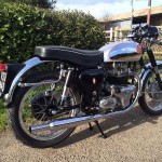 BSA Gold Star Replica - 1960 - Gas Tank, Seat, Rear Fender, Number Plate, Rear Light and Shocks.