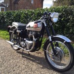 BSA Gold Star Replica - 1960 - Headlight, Frame, Stand, BSA Badge, Rear Sets and Footrests.