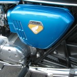 Honda CB750 K0 - 1970 - Vented Side Panel, Footrest, Frame and Gear Change.