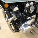 Kawasaki Z1-R - 1978 - Engine, Alternator Cover, Cam Cover, Frame, Reflector and Exhausts.