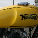 Norton Commando -1975 - Gas Tank, Norton Logo and Petrol Cap.