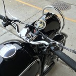 BMW R60/2 - 1965 - Handlebars, Grips, Cables, Cap and Headlight.