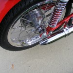 Bultaco Mercurio - 1966 - Rear Wheel, Rear Shock Absorber and Swing Arm.