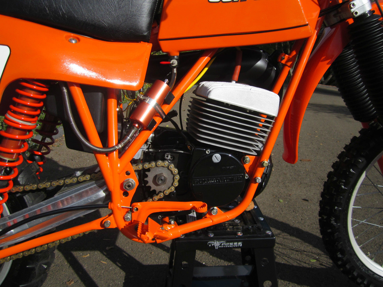 Can-Am MX6 250B - 1981 - Engine and Gearbox.