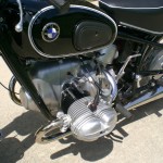 BMW R69S - 1968 - Gas Tank, Knee Pads, Motor and Transmission.