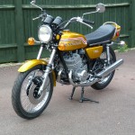 Kawasaki H2 750 - 1972 - 750cc Two Stroke Triple. Front Mudguard, Centre Stand, Indicators, Seat, Seat Trim, Exhaust System and Front Brake.
