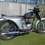 Triumph Speed Twin - 1964 - Engine and Gearbox, Kick Start, Wheels, Timing Cover and Points Cover.