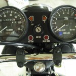 Yamaha XS650 - 1975 - Clocks, Gauges, Speedometer, Tacho, Ignition Switch and Warning Lights.