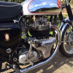 BSA Gold Star Replica - 1960 - Engine and Gearbox, Timing Chain Cover, Kick Start, Exhaust and Oil Tank.